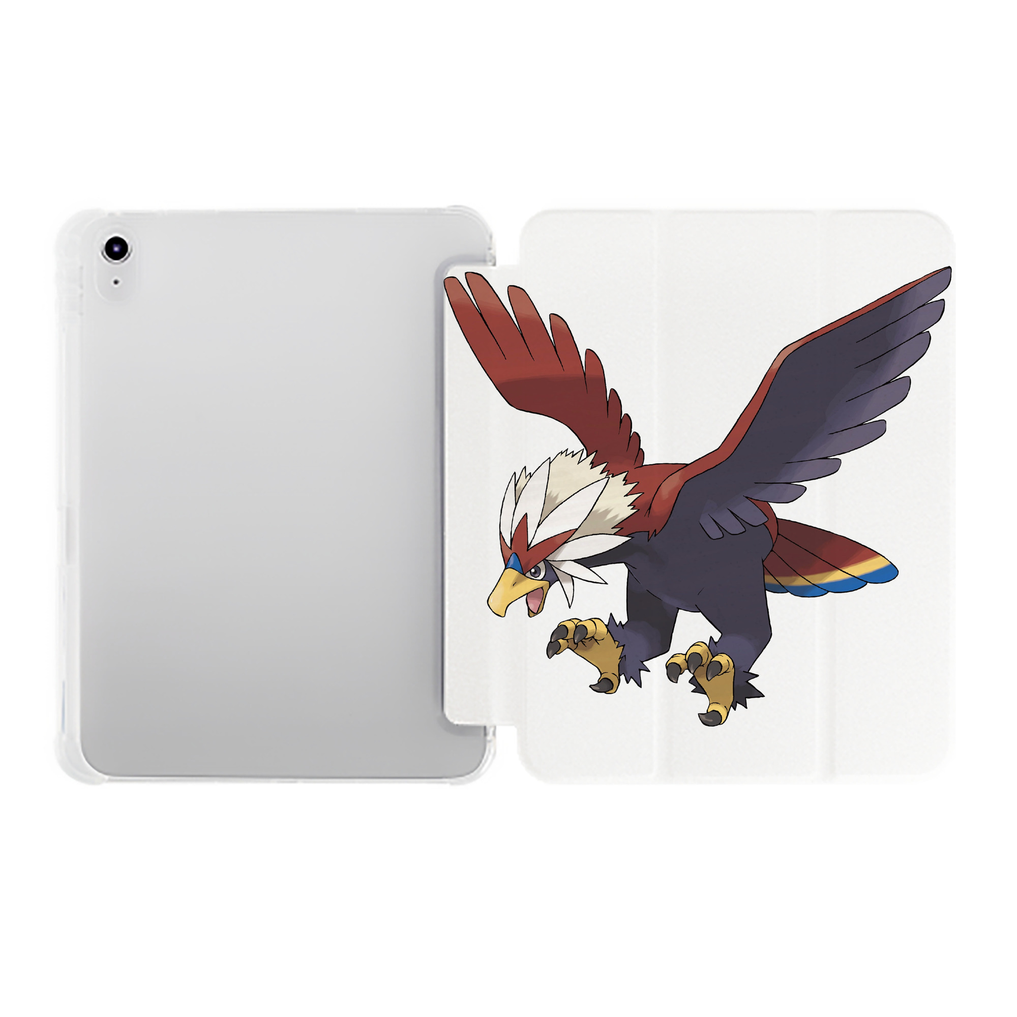 （画像用） ポケットモンスター Pokémon IPad ケース ペン収納付き 三つ折りスタンド PUレザー×シリコン 対応機種9.5/10.5/10.9インチ